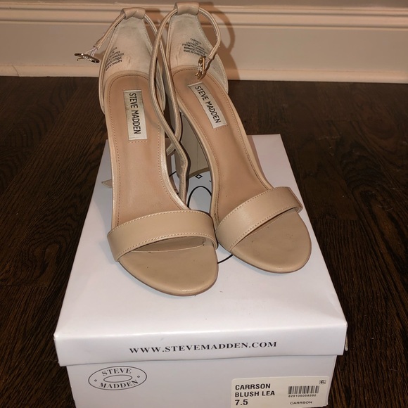 Steve Madden Carrson Blush Leather Heel 